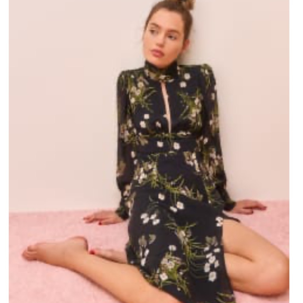Reformation Rosewood Midi Dress
